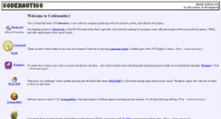 Desktop Screenshot of codenautics.com